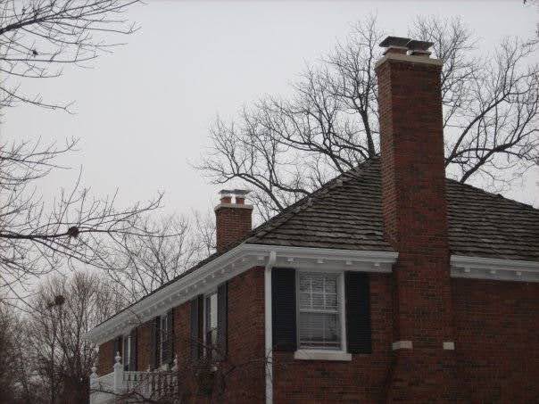 Installed Chimney Caps